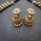 Indus Terracotta mangal— red & Gold Necklace Set