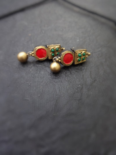 Indus Terracotta Gayathri — Multi Color Necklace Set