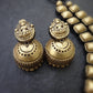 Indus Terracotta Dia — red & Gold Necklace Set