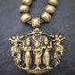 Indus Terracotta Dia — red & Gold Necklace Set