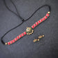 Indus Terracotta Pooni— red & Gold Necklace Set