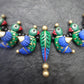 Indus Terracotta Jhansi — Multi Color Choker Set